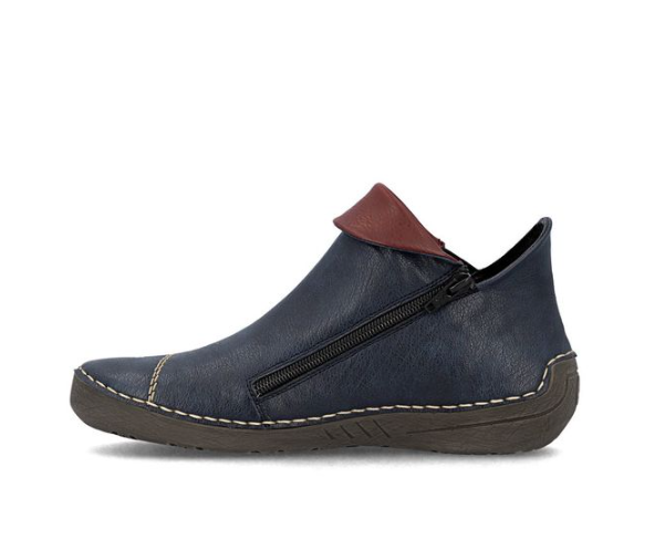 Rieker Ladies Boots 72581-14 ocean