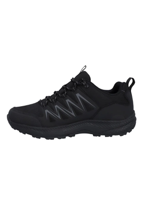 HI-TECH Stealth Low mens Waterproof walking shoe in black grey