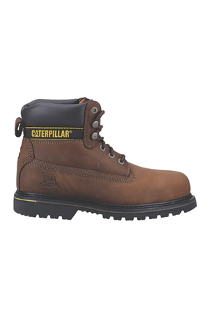 Caterpillar Holton Mens Safety Boot in brown