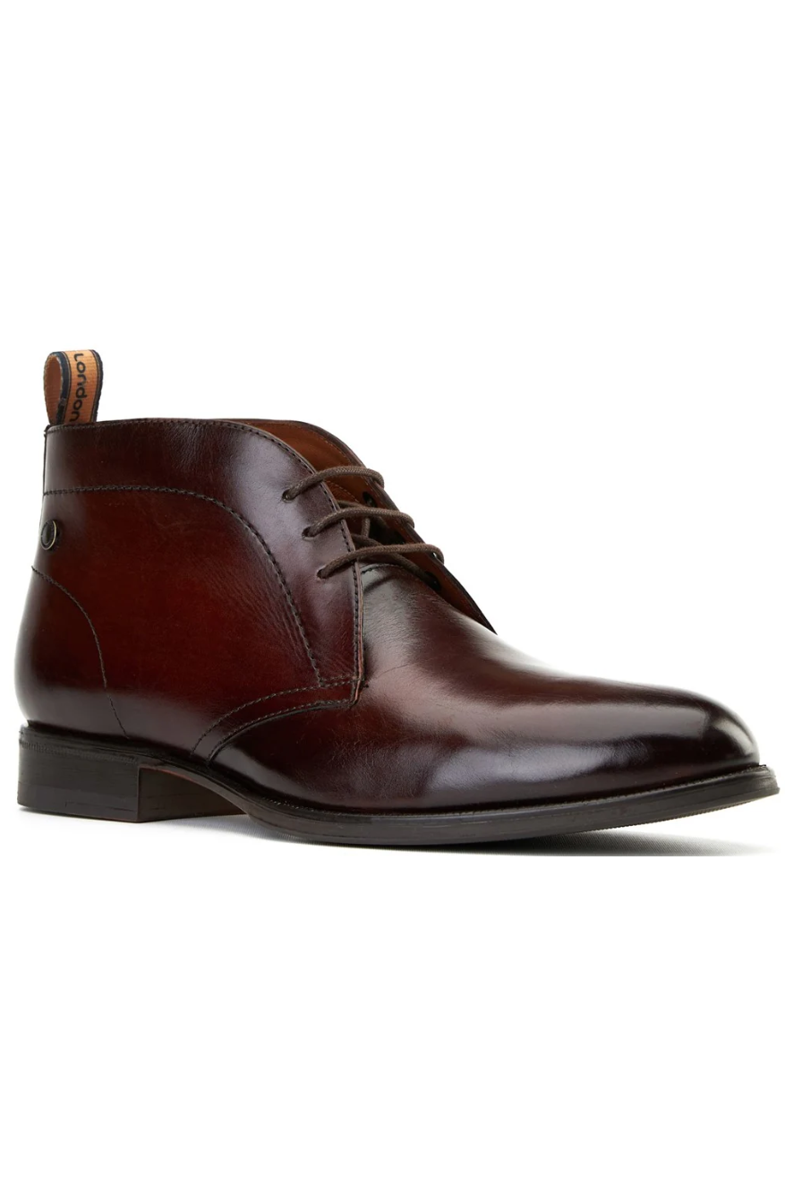 Base London Wallis Mens Chukka Boot in brown