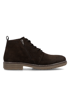Rieker Mens Boot 33106-25 in brown suede