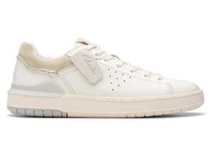Clarks Courtlite2 Run in White leather