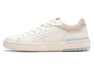 Clarks Courtlite2 Run in White leather