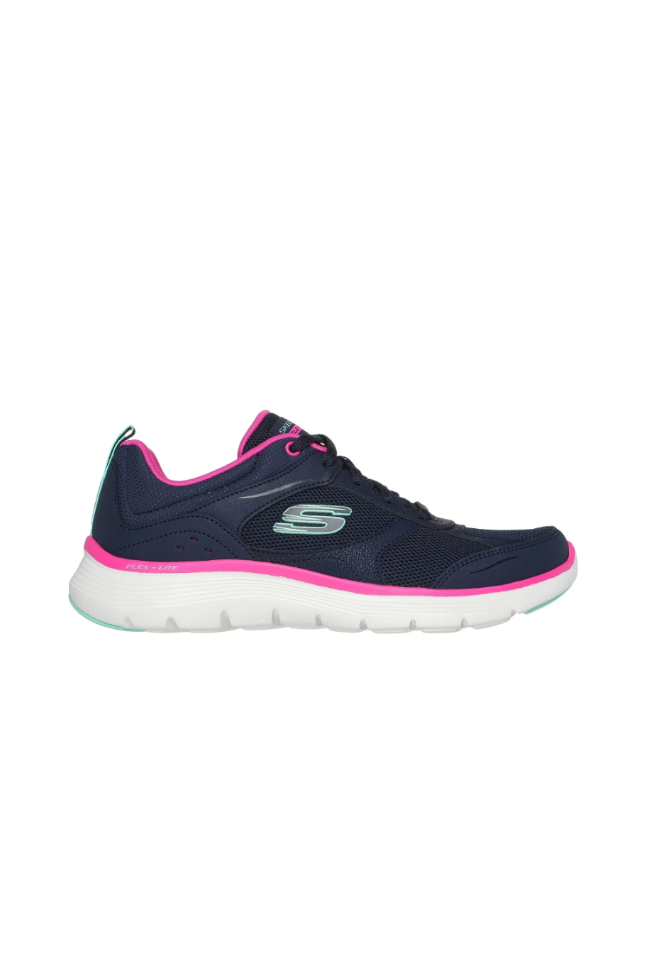 Skechers Flex Appeal 5.0 150202 in Navy/Hot pink