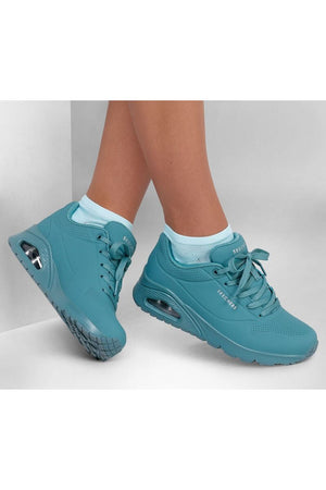 Skechers Uno Stand On Air 73690 in teal