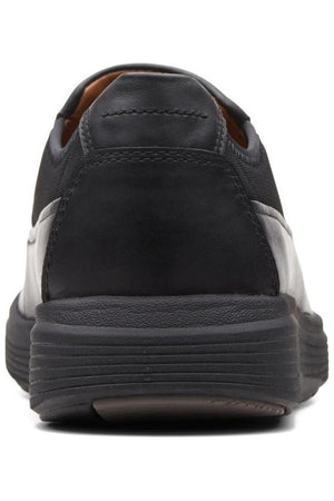 Clarks Un Abode Go in Black leather