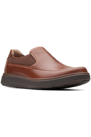 Clarks Un Abode Go in Tan Leather