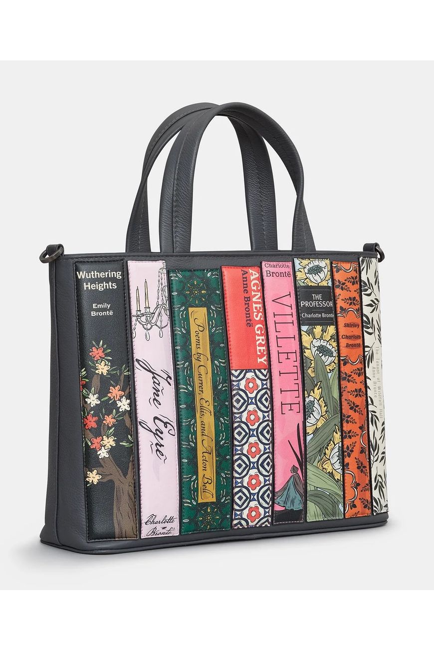 Yoshi Bronte Bookworm Grab Bag in grey
