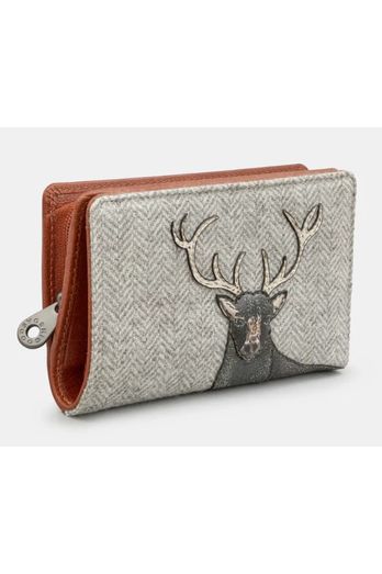 Yoshi Highland Stag Zip Purse Y1089
