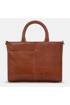 Yoshi Sunflowers Bloom Multiway Grab Bag in Brown leather