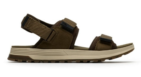 Clarks ATL Trek River mens sandal in Olive