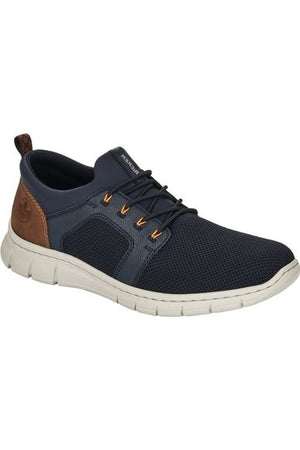 Rieker mens shoes B7796-14 in Blue