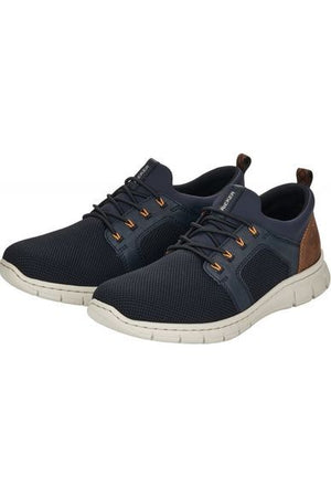 Rieker mens shoes B7796-14 in Blue