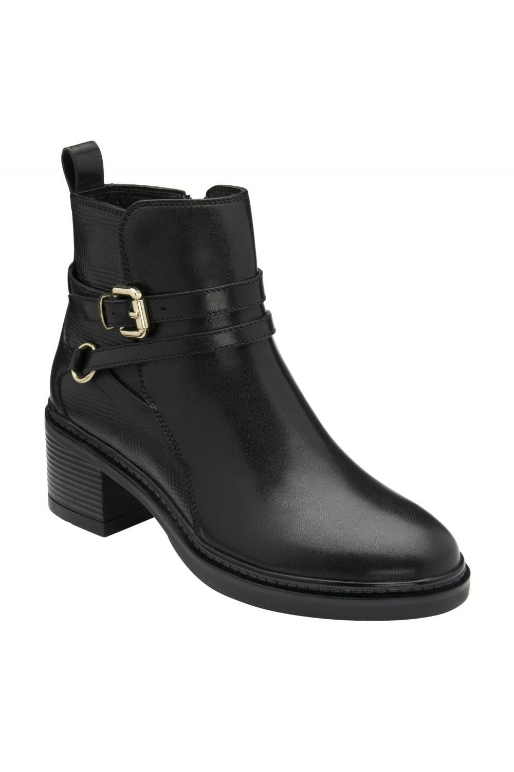 Lotus Women's Dominika Boot Ankle Black