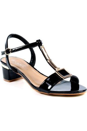 Lunar Sandals JLH950 Black Patent