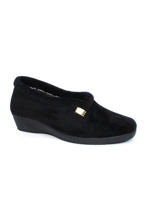 Lunar Womens Slippers KLA100 Bridie black