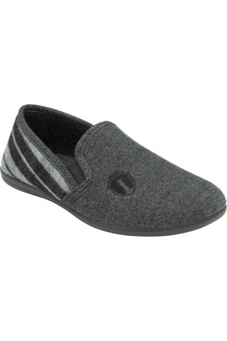Lotus Carlos mens slipper in Grey