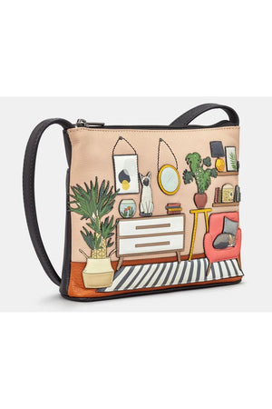 Yoshi Cat Lounge cross body bag