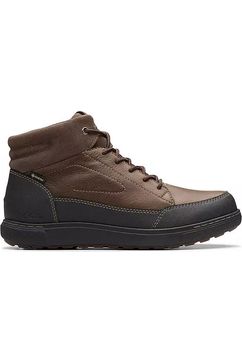 Clarks Mapstone Hi GTX waterproof in Dark Brown JM Shoes Ltd