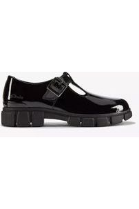 Clarks Evyn Bar Kids Black Patent school shoe