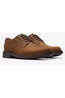 Clarks Mens Un Shire Low in Beeswax Leather