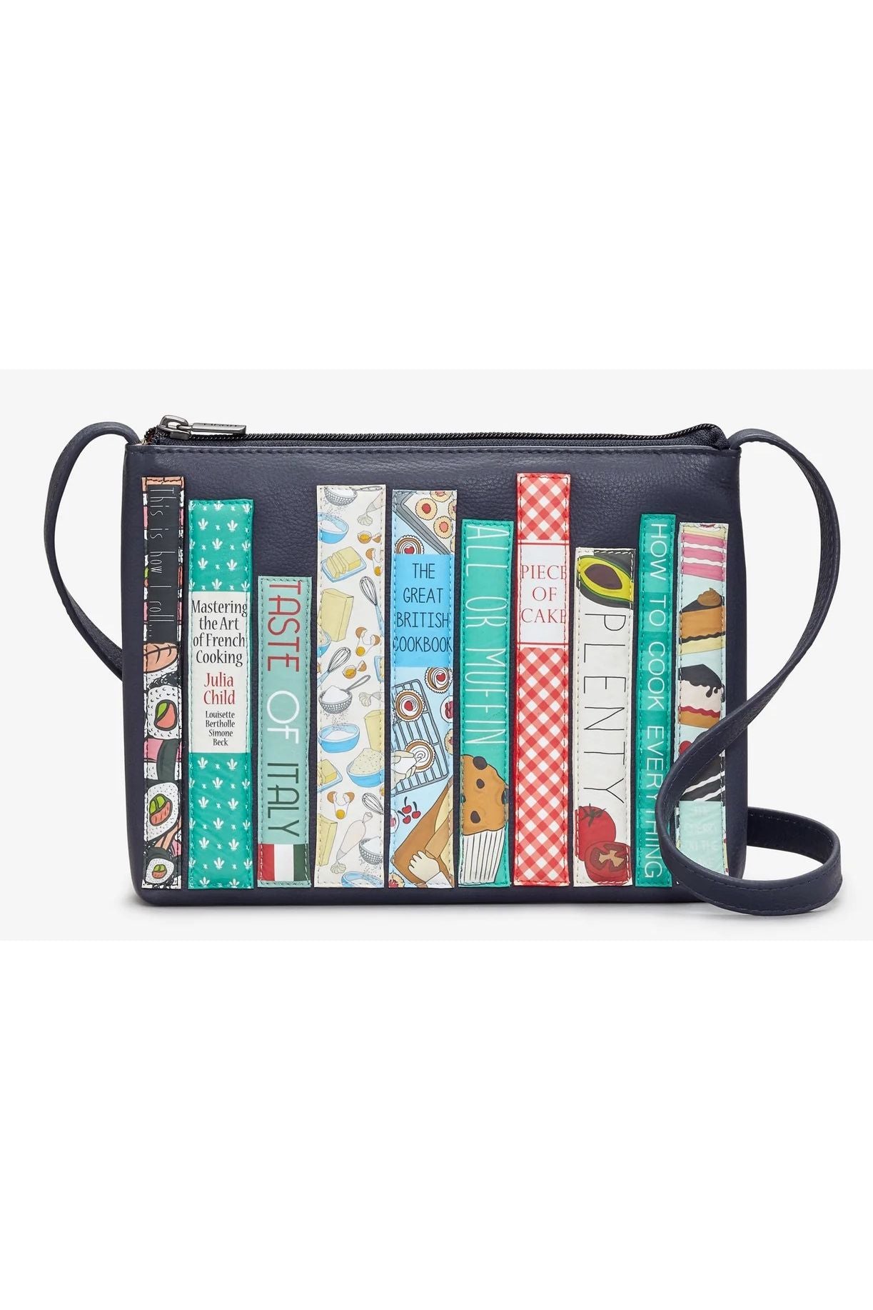 Yoshi Cook Bookworm Cross body bag navy