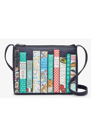Yoshi Cook Bookworm Cross body bag navy