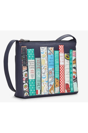 Yoshi Cook Bookworm Cross body bag navy
