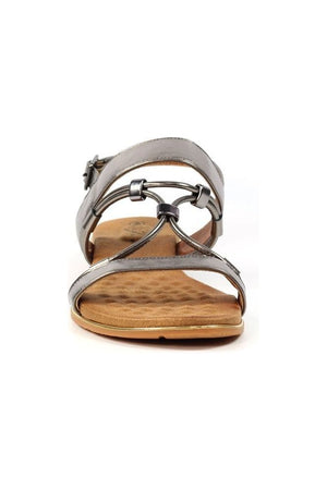 Lunar Ladies Sandals Dawley JLH392 Pewter