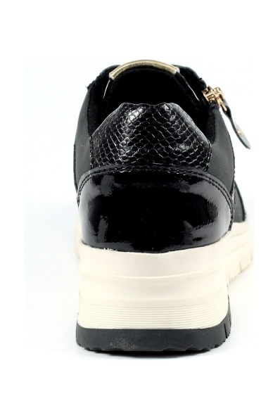 Lunar Sammy Black Trainer DLB022
