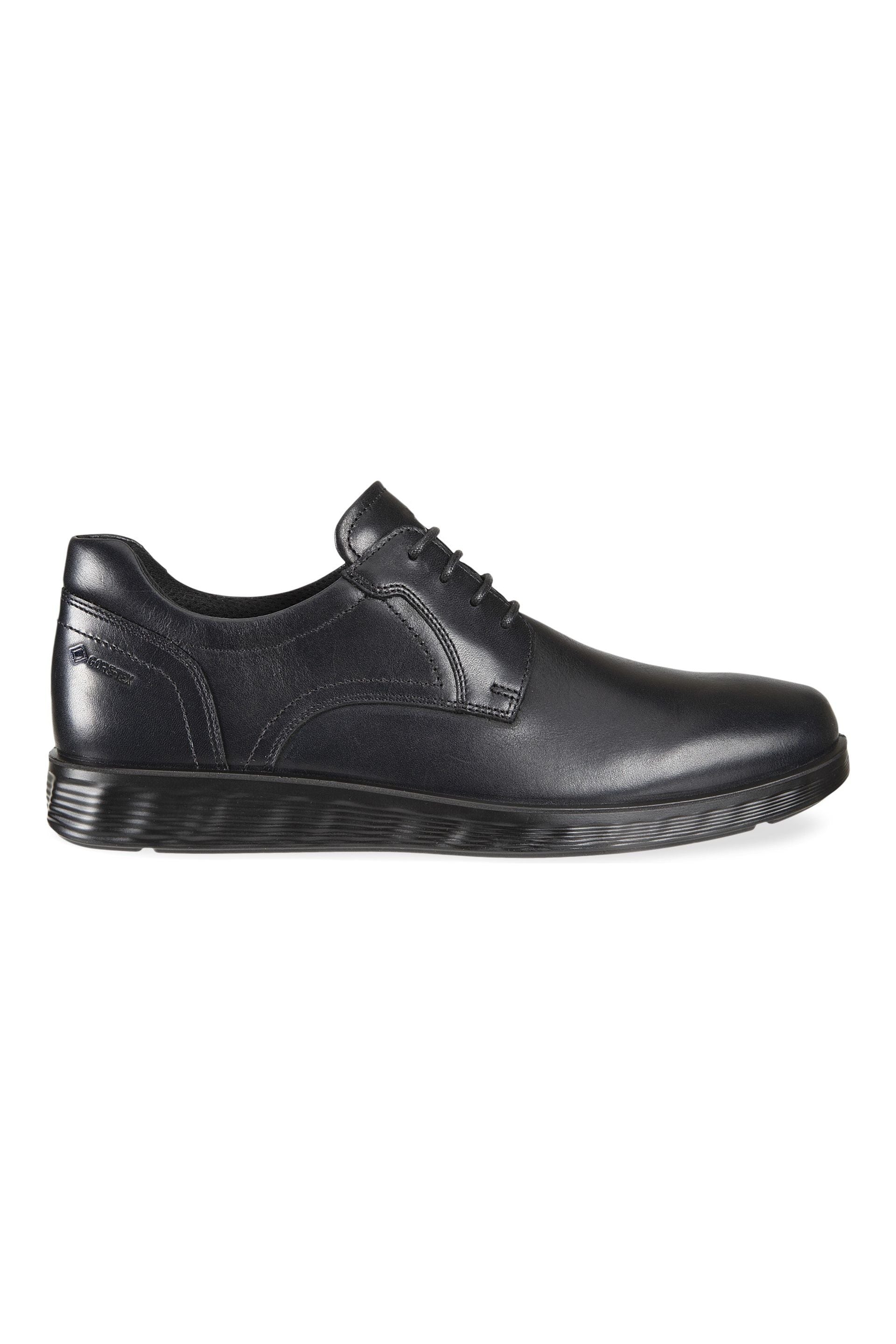 ECCO S Lite Gortex Shoe 520364-01001 in Black leather