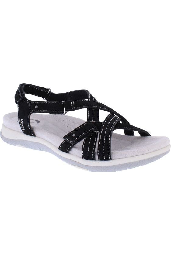 Free Spirit Womens sandals Elisha in Black