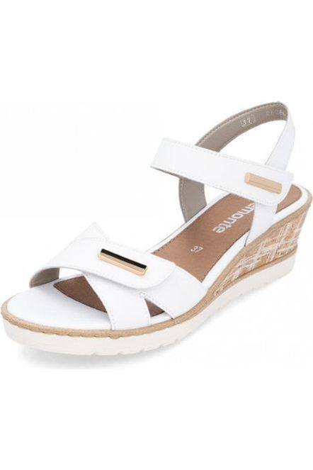 Remonte R6266-80 Ladies white sandal