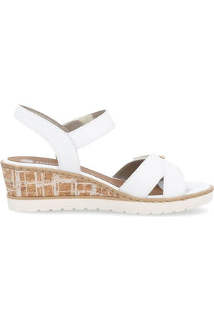 Remonte R6266-80 Ladies white sandal