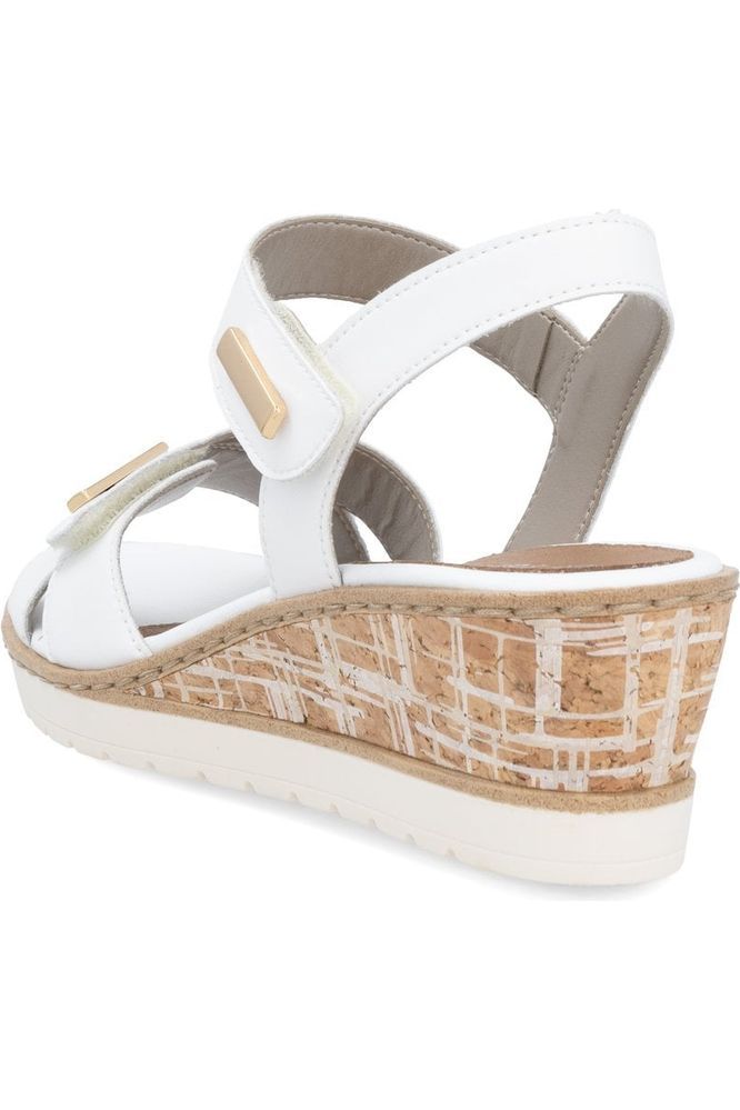 Remonte R6266-80 Ladies white sandal