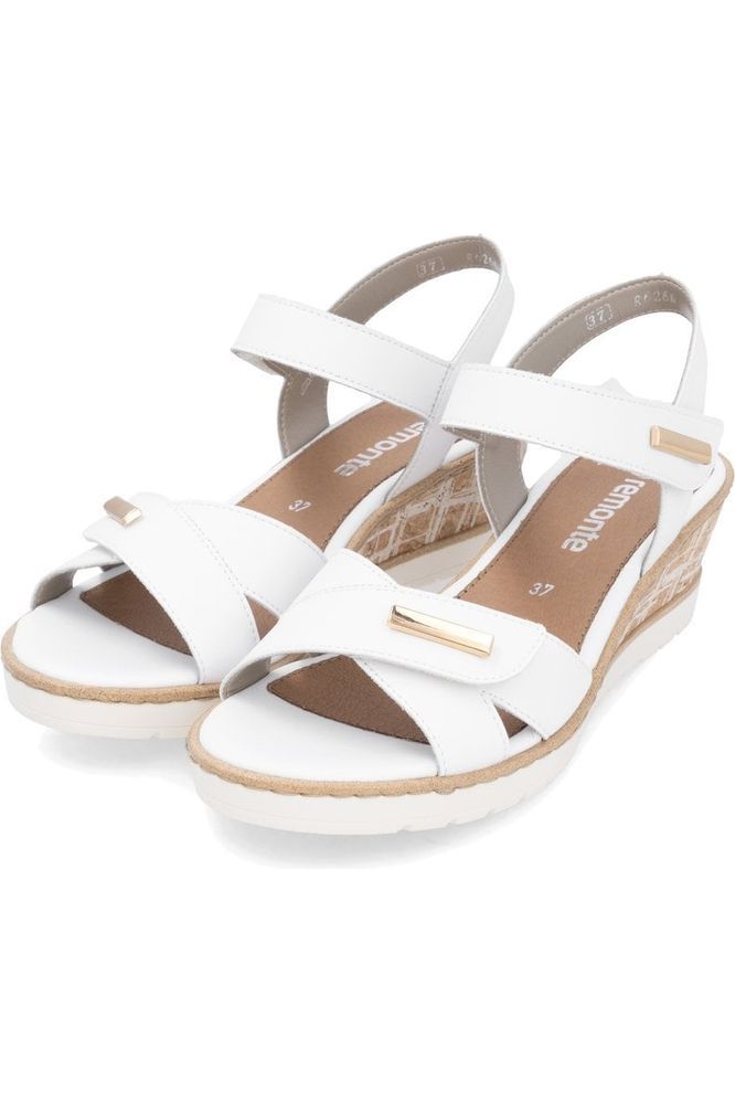 Remonte R6266-80 Ladies white sandal