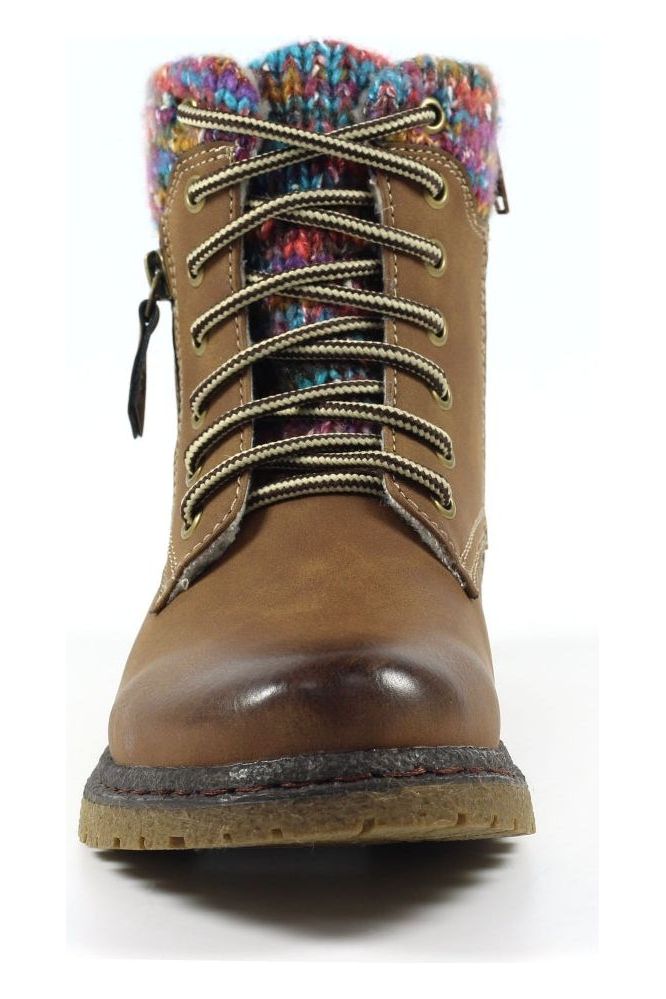 Lunar Jalapeno Tan Waterproof Ankle Boot GLB099
