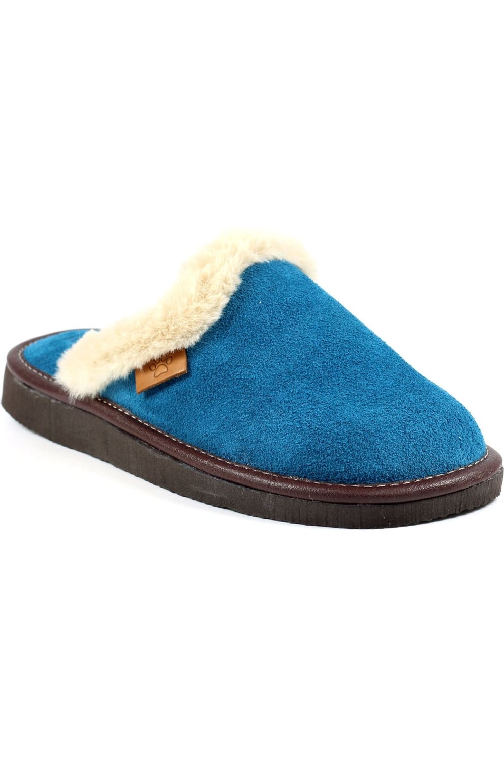 Lunar KLD 467 Lazy Dogz Otto Mule slipper in blue