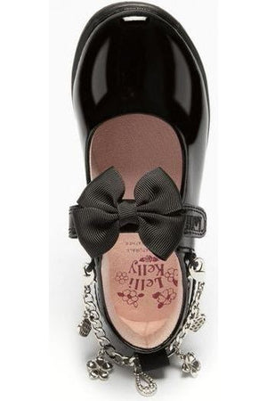 Lelli Kelly School Shoes Jewel LK8219 black patent