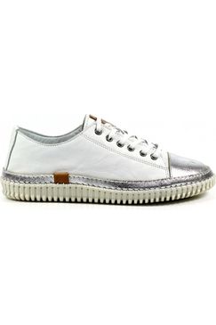 Lunar Shoes Truffle FLD105 in white
