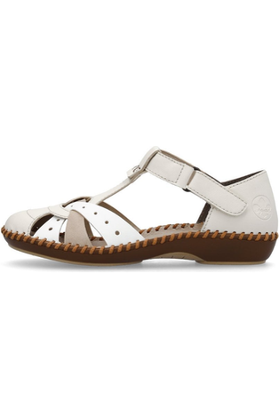 Rieker Womens M1655-61 in Beige