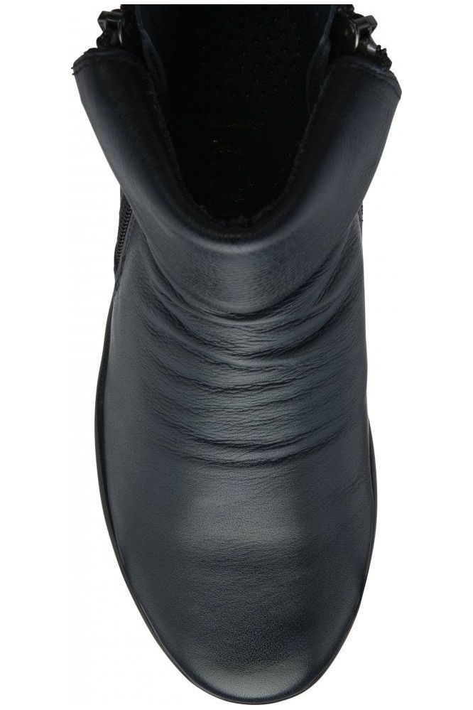 Lotus Cordelia boot in Navy Leather