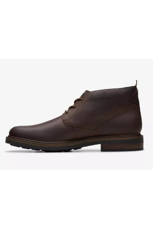 Clarks Newford Mid beeswax leather