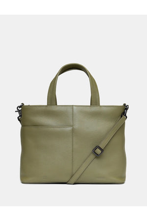 Yoshi Jane Austen Bookworm Grab Bag in olive