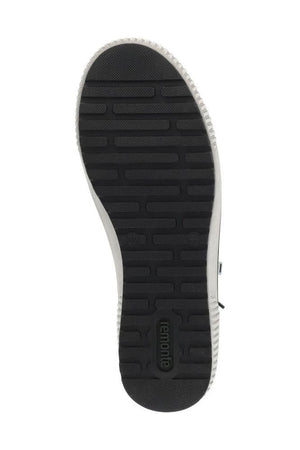 Remonte D0772-14 waterproof blue zip up boot