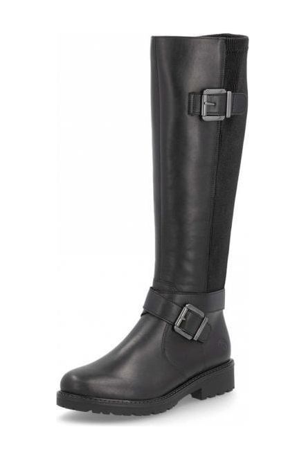 Remonte R6593-00 Long boot in black