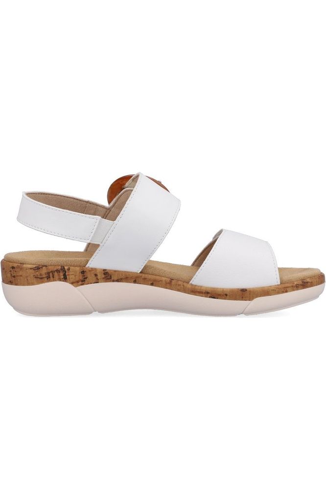 Remonte Ladies sandals R6853-80 in White