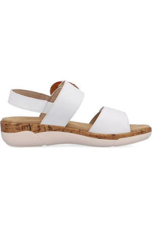 Remonte Ladies sandals R6853-80 in White