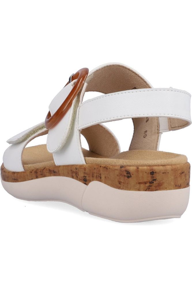 Remonte Ladies sandals R6853-80 in White
