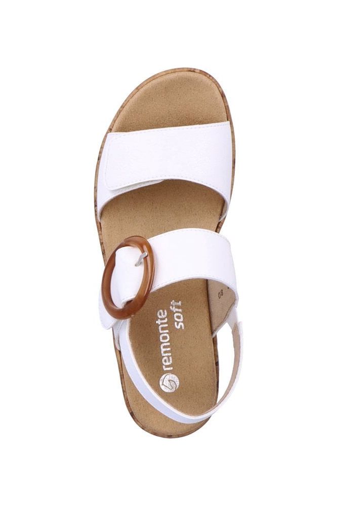 Remonte Ladies sandals R6853-80 in White